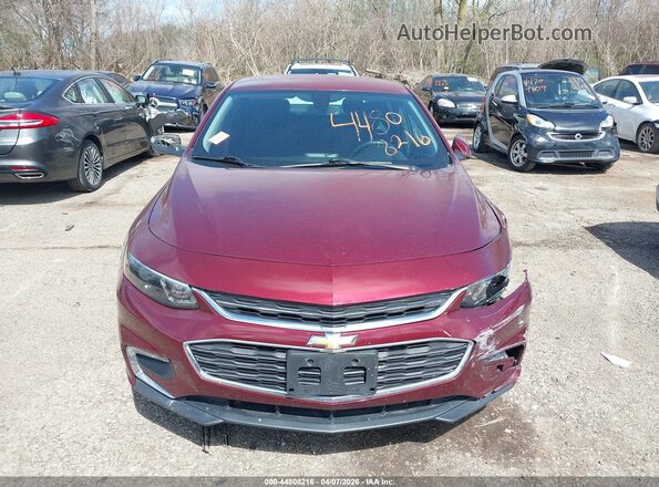 1G1ZE5ST4GF264237 2016 CHEVROLET MALIBU Burgundy 