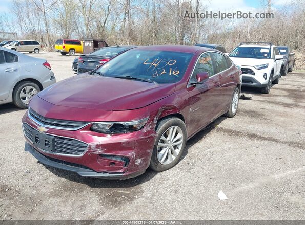 1G1ZE5ST4GF264237 2016 CHEVROLET MALIBU Burgundy 