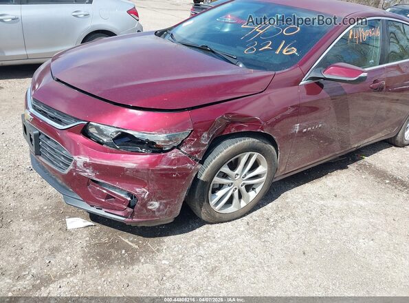 1G1ZE5ST4GF264237 2016 CHEVROLET MALIBU Burgundy 
