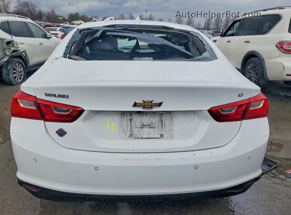 1G1ZE5ST4GF340958 2016 CHEVROLET MALIBU Белый Вид сзади