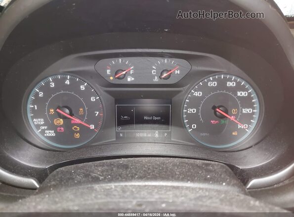 1G1ZG5ST2KF182283 2019 CHEVROLET MALIBU Black უკანა სავარძლების ხედი