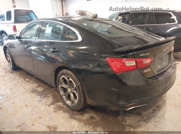1G1ZG5ST2KF182283 2019 CHEVROLET MALIBU Black უკანა მარცხენა