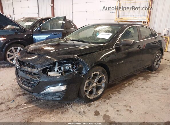 1G1ZG5ST2KF182283 2019 CHEVROLET MALIBU Black წინა მარცხენა ხედი სამი მეოთხედიდან