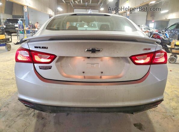 1G1ZG5ST2LF132999 2020 CHEVROLET MALIBU Серебряный Вид задних сидений