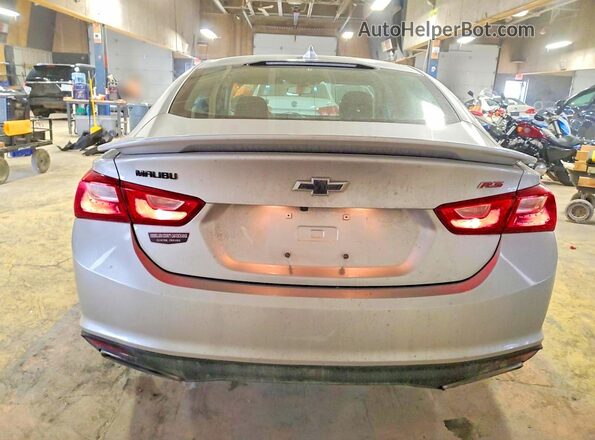 1G1ZG5ST2LF132999 2020 CHEVROLET MALIBU Серебряный Вид сзади
