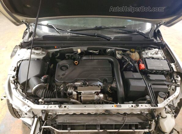 1G1ZG5ST2LF132999 2020 CHEVROLET MALIBU Серебряный Вид задней части салона