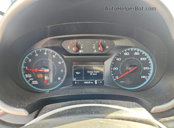 1G1ZG5STXMF030707 2021 CHEVROLET MALIBU Black Սարքավորումների վահանակի տեսք