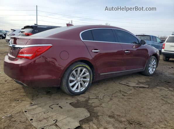 1G4GA5G31GF166247 2016 BUICK LACROSSE Burgundy Trasero derecho