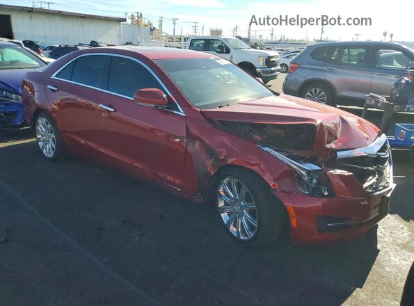 1G6AB5SX2J0142473 2018 CADILLAC ATS Red Передня права чверть