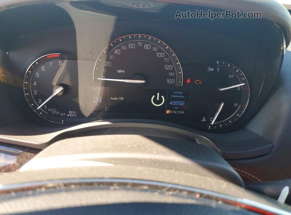 1G6AB5SX2J0142473 2018 CADILLAC ATS Red Вид щитка приладів