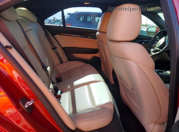 1G6AB5SX2J0142473 2018 CADILLAC ATS Red Вид задніх сидінь