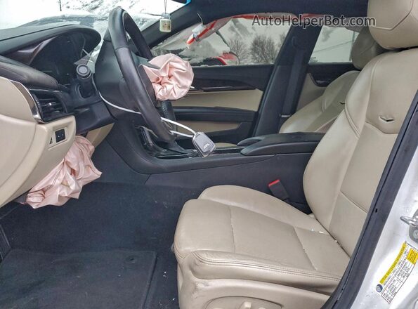 1G6AF5SX7J0107142 2018 CADILLAC ATS White წინა სალონის ხედი