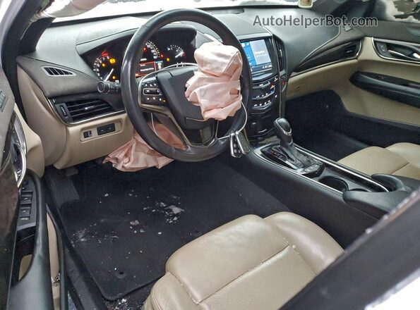 1G6AF5SX7J0107142 2018 CADILLAC ATS White წინა პანელის ხედი