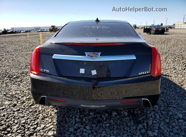1G6AP5SX4H0116405 2017 CADILLAC CTS Black უკანა ხედი
