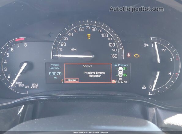 1G6AR5SS5J0142385 2018 CADILLAC CTS Blue Vista de los asientos traseros