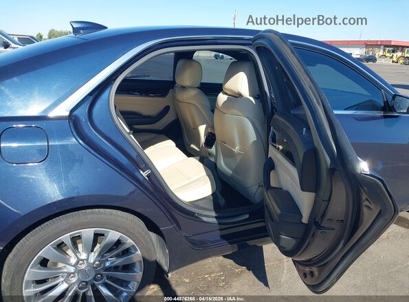 1G6AR5SS5J0142385 2018 CADILLAC CTS Blue Vista de la etiqueta del VIN