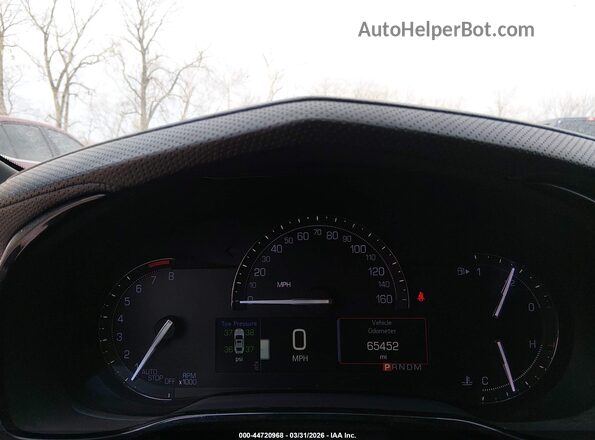 1G6AX5SX2K0138720 2019 CADILLAC CTS White უკანა სავარძლების ხედი