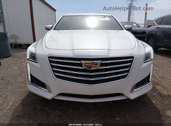 1G6AX5SX2K0138720 2019 CADILLAC CTS White ხელსაწყოთა პანელის ხედი