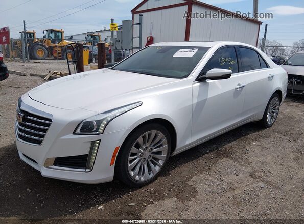 1G6AX5SX2K0138720 2019 CADILLAC CTS White წინა ხედი