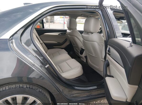 1G6AX5SX9J0105129 2018 CADILLAC CTS Gray VIN sticker view