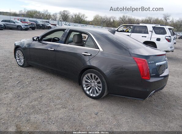 1G6AX5SX9J0105129 2018 CADILLAC CTS Gray Rear left