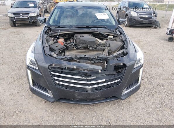1G6AX5SX9J0105129 2018 CADILLAC CTS Gray Rear interior view