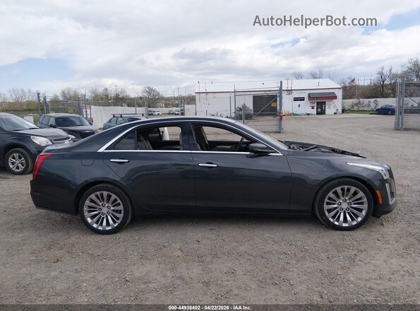 1G6AX5SX9J0105129 2018 CADILLAC CTS Gray 360 interior view
