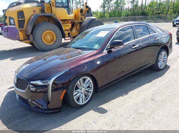 1G6DB5RK8M0146832 2021 CADILLAC CT4 Maroon 