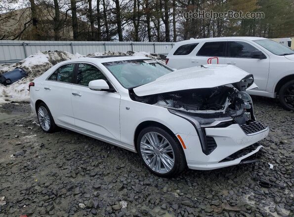 1G6DF5RK2P0121238 2023 CADILLAC CT4 White წინა მარჯვენა