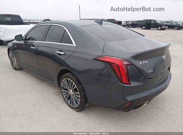 1G6DF5RL7M0110742 2021 CADILLAC CT4 Синий Задняя левая четверть