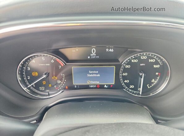1G6DM5RKXR0129614 2024 CADILLAC CT5 Black Instrument cluster view