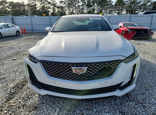 1G6DN5RK8P0132425 2023 CADILLAC CT5 White წინა ხედი