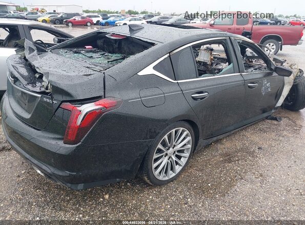 1G6DN5RW9M0147417 2021 CADILLAC CT5 Black უკანა მარჯვენა