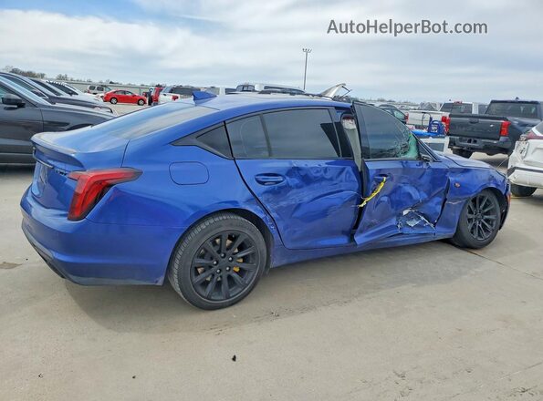 1G6DX5RK1P0120840 2023 CADILLAC CT5 Blue Задня права чверть