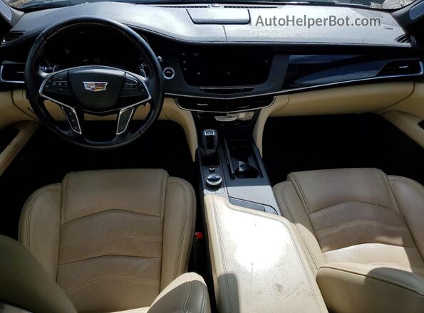 1G6KE5RS3LU101321 2020 CADILLAC CT6 Black წინა პანელის ხედი