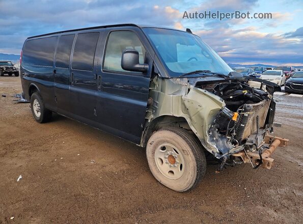 1GAZGPFG0H1275320 2017 CHEVROLET EXPRESS Blue წინა მარჯვენა