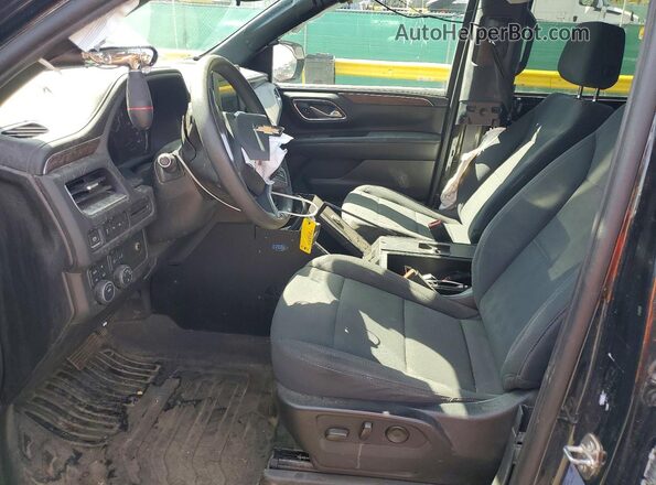 1GBSKLED1PR128886 2023 CHEVROLET TAHOE Black Вид салону спереду