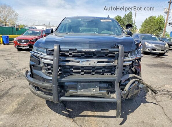 1GBSKLED1PR128886 2023 CHEVROLET TAHOE Black Вид спереду