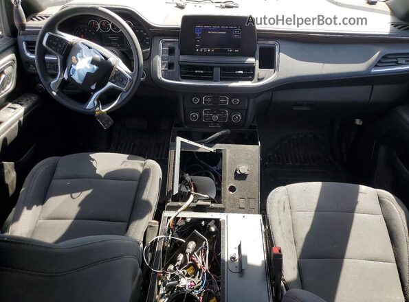 1GBSKLED1PR128886 2023 CHEVROLET TAHOE Black Вид панелі приладів