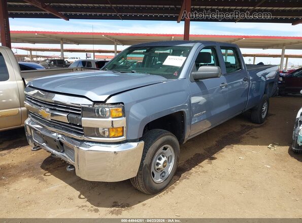 1GC1CUEG7GF209042 2016 CHEVROLET SILVERADO Серый Передняя левая четверть