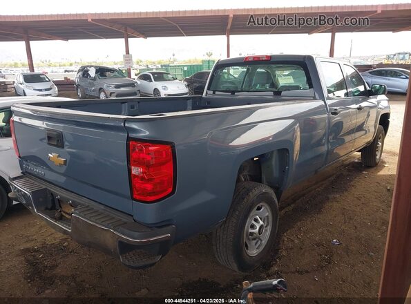 1GC1CUEG7GF209042 2016 CHEVROLET SILVERADO Серый Задняя правая четверть