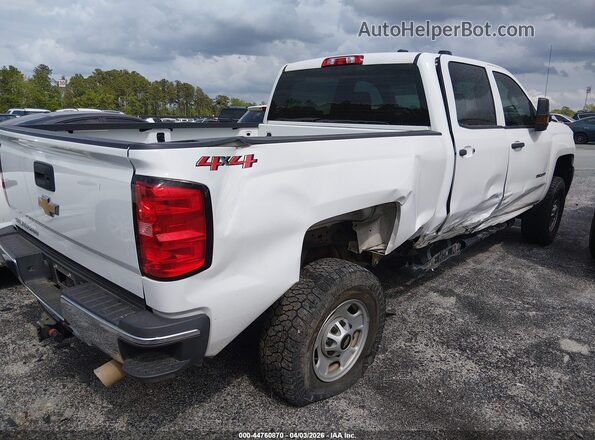 1GC1KREG3KF218975 2019 CHEVROLET SILVERADO White Задня права чверть