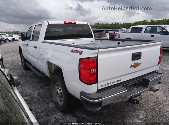 1GC1KREG3KF218975 2019 CHEVROLET SILVERADO White Задня ліва чверть