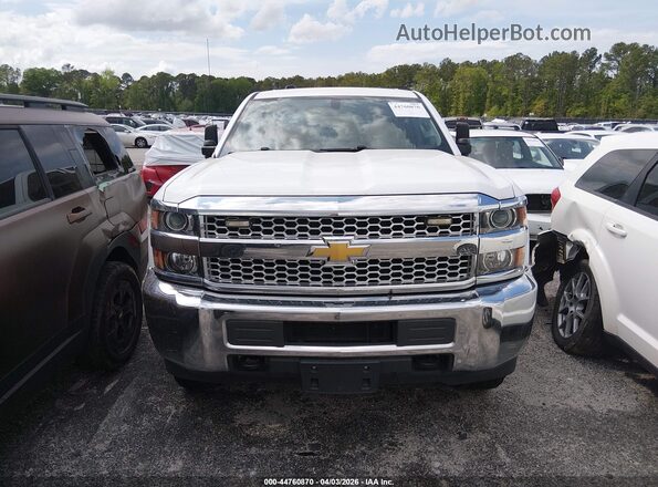 1GC1KREG3KF218975 2019 CHEVROLET SILVERADO White Вид щитка приладів