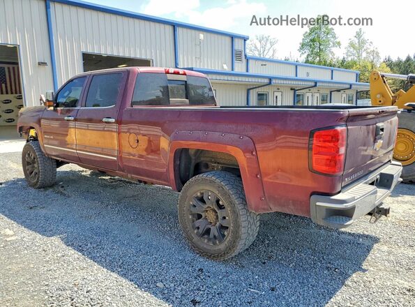 1GC1KWE86GF219939 2016 CHEVROLET SILVERADO Burgundy Tył lewy