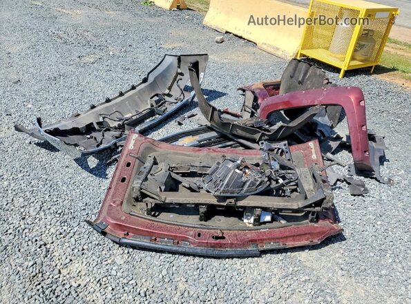 1GC1KWE86GF219939 2016 CHEVROLET SILVERADO Burgundy Widok komory silnika