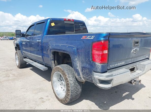 1GC1KWE88GF263151 2016 CHEVROLET SILVERADO Blue Rear left