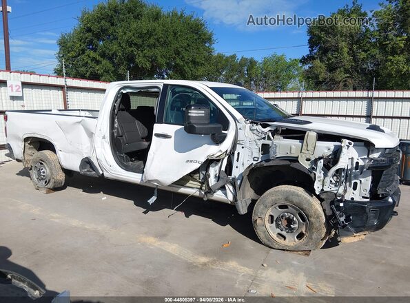 1GC1WLE78RF468613 2024 CHEVROLET SILVERADO White Вид спереду