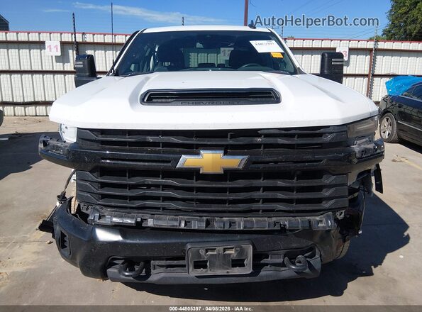1GC1WLE78RF468613 2024 CHEVROLET SILVERADO White Вид задньої частини салону