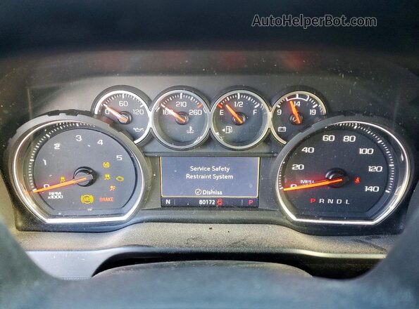 1GC1WNEY1LF210848 2020 CHEVROLET SILVERADO Black 